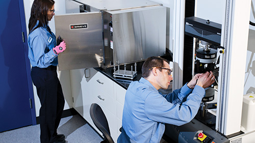 Material development & product testing