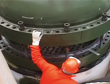 2 metre vessel Flangelok 2 metre vessel Flangelok